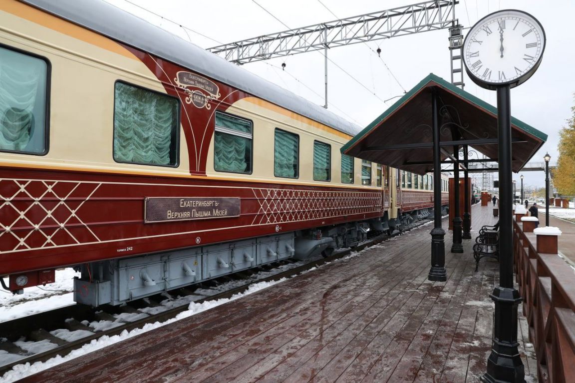 Ретропоезд «Уральский экспресс» до Верхней Пышмы начнет курсировать в будни  - «Уральский рабочий»